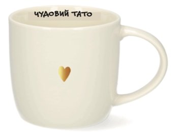 Kubek Ceramiczny, Dzień Taty, Biały z Sercem - Empik