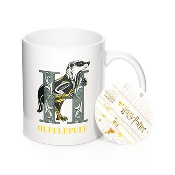 Kubek ceramiczny Harry Potter Herb Hufflepuffu 330 ml, ERT Group - ERT Group
