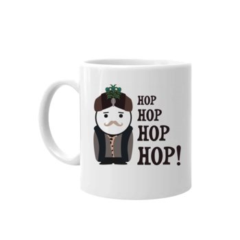 Kubek ceramiczny Hop hop hop hop! - dla fanów serialu 1670 330 ml, Koszulkowy - Koszulkowy