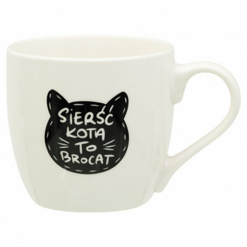 Kubek Ceramiczny, Kotter Jesień, Biały, 430 ml - Empik