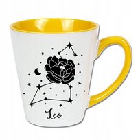 Kubek ceramiczny Latte Mały PREZENT DLA ZODIAKARY LEW WZORY