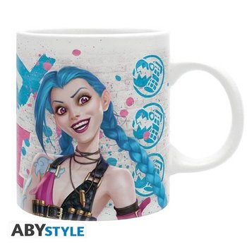 Kubek ceramiczny, League of Legends "Vi vs Jinx", 320 ml, ABYstyle - ABYstyle