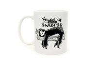Kubek ceramiczny, Leniwiec - Bestia, 300 ml, Gift World Gift World