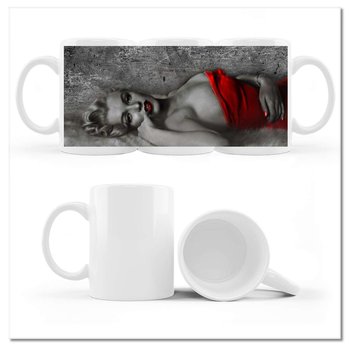 Kubek ceramiczny, Marilyn Monroe, 330 ml, ZeSmakiem, biały - ZeSmakiem