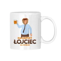 Kubek ceramiczny Najlepszy łojciec na świecie - prezent dla taty na Dzień Ojca