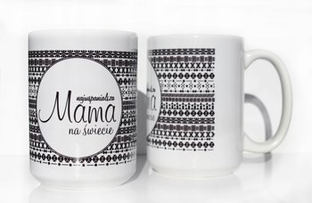 Kubek ceramiczny najwspanialsza Mama na świecie,  na dzień Matki, prezent dla Mamy, Sowia Aleja - Inny producent