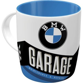 Kubek ceramiczny Nostalgic-Art Merchandising Gmb ceramiczny BMW Garage, 340 ml - Nostalgic-Art Merchandising Gmb