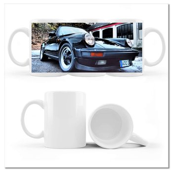 Kubek ceramiczny, Porsche Samochód marzeń, 330 ml, ZeSmakiem, biały - ZeSmakiem