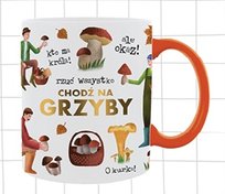 Kubek ceramiczny PORYS Grzyby, 350 ml, Pan Dragon