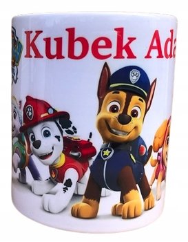 Kubek ceramiczny Psi Patrol + Imię Bajka Prezent Kartonik, 330ml - Inny producent