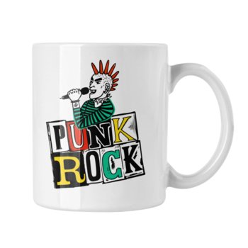 Kubek ceramiczny Punk Rock Prezent Fana 7, 330ml, Zebra - Zebra