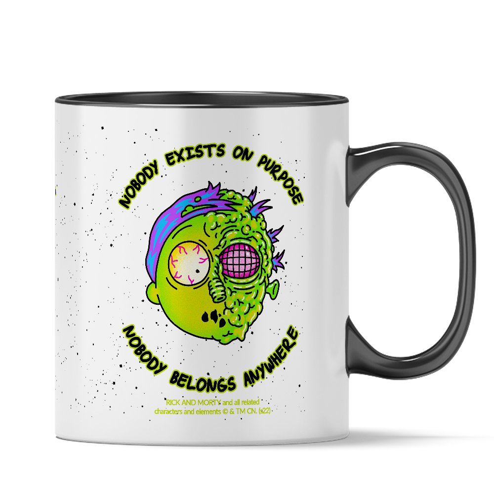 Фото - Кухоль A&D Kubek ceramiczny, Rick and Morty Rick i Morty 010, 330 ml, ERT Group, czar 