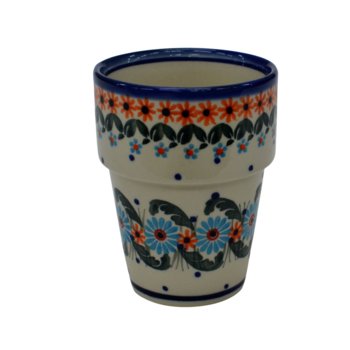 Kubek ceramiczny smukły 300 ml, Ceramika Bolesławiec - Ceramika Bolesławiec ANDY