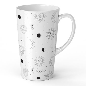 Kubek ceramiczny Space 001, 450 ml, Babaco, biały - ERT Group