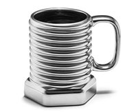 Kubek ceramiczny ŚRUBA, 500ml, Gift World, srebrny Gadget Master