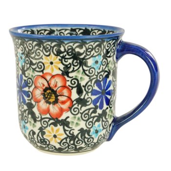 Kubek ceramiczny Tulipan (A349 D66) 300 ml, Ceramika Bolesławiec - Andy