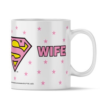 Kubek ceramiczny Wife Superman - produkt licencyjny 330 ml, Kemis - House of Gadgets - Kemis - House of Gadgets