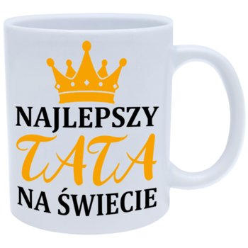 Kubek ceramiczny, z nadrukiem, Dzień Ojca, 330 ml, J&W - J&W