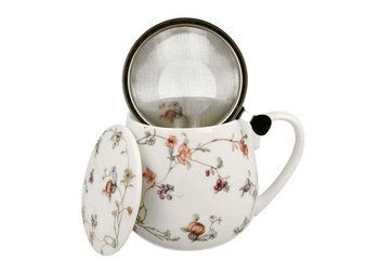 Kubek ceramiczny, z zaparzaczem, 430 ml, DUO Gift - Duo