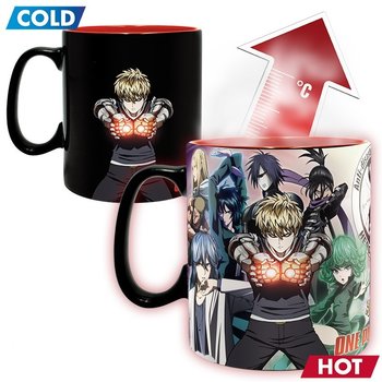 Kubek ceramiczny Zmieniający Kolor One Punch Man - Heroes 460 ml - Inny producent