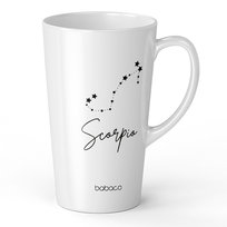 Kubek ceramiczny Zodiac Constellation 008 Babaco, ERT Group Biały