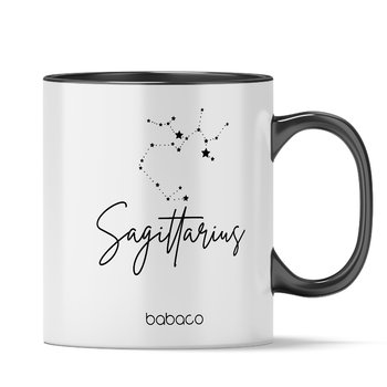 Kubek ceramiczny Zodiac Constellation 021 Babaco, ERT Group Czarny - ERT Group