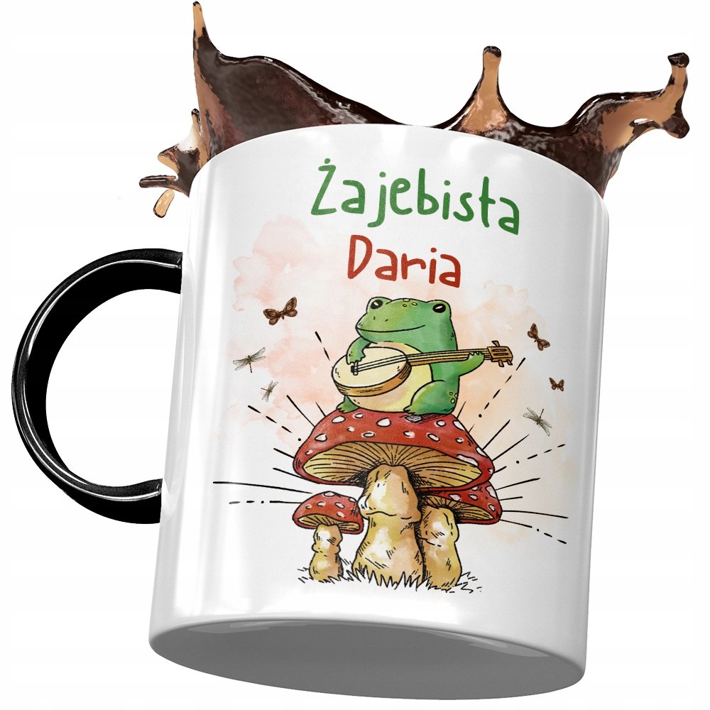 Kubek Czarny Dla Darii Kole anki ony Na Prezent Z Nadrukiem Ze kubek-czarny-dla-darii-kole-anki-ony-na-prezent-z-nadrukiem-ze