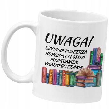 KUBEK dl czytelnika miłośnika książek, czytanie czytać książka biblioteka / Kubeczkovo - Inny producent