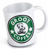 Kubek dla fanów strażników galaktyki groot cafe kawa kawusia cappucino late