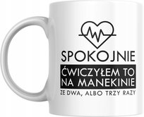 Kubek dla LEKARZA ratownika medycznego ŚMIESZNY prezent kierowcy karetki