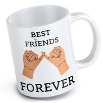 Kubek dla przyjaciółek best friend forever przyjaciółka na zawsze obietnica