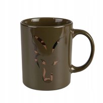KUBEK DLA WĘDKARZA FOX GREEN CAMO HEAD CERAMIC MUG Fox
