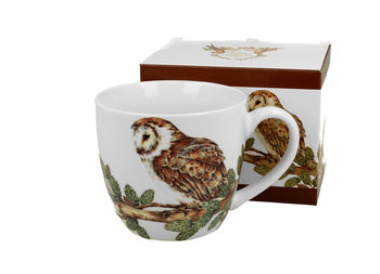 Kubek do kawy i herbaty porcelanowy DUO SOWY 460 ml  - Duo