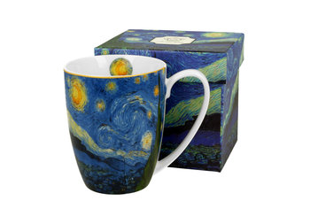 Kubek do kawy i herbaty porcelanowy DUO Starry Night Vincent Van Gogh 350 ml  - Duo