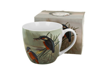 Kubek do kawy i herbaty porcelanowy DUO ZIMORODKI 460 ml  - Duo