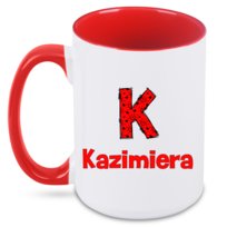 Kubek Duży (440 Ml) Prezent Z Imieniem Kazimiera, Dla Kazimiery, 5