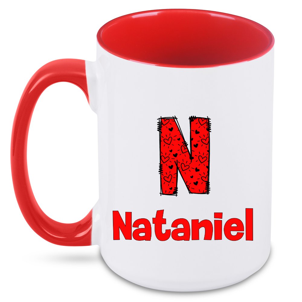 Kubek Duży (440 Ml) Prezent Z Imieniem Nataniel, Dla Nataniela, 5
