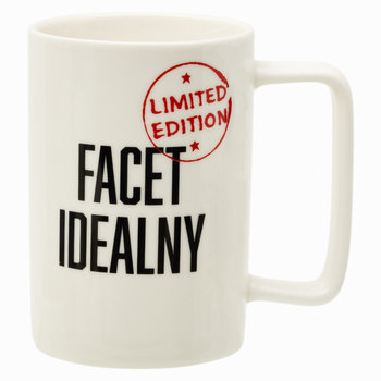 Kubek, Dzień Chłopaka, FACET IDEALNY, Biały, 440 ml - Empik