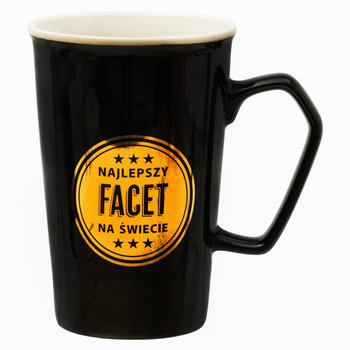 Kubek, Dzień Chłopaka, Najlepszy Facet Na Świecie, Czarny, 400 ml - Empik