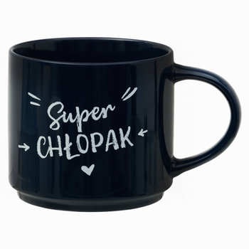 Kubek, Dzień Chłopaka, Super, Granatowy, 500 ml - Empik