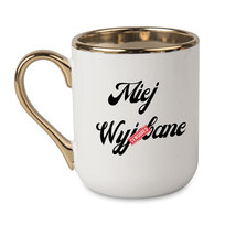Kubek elegancki - Miej Wyj bane / A będzie Ci dane 330 Biały