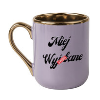 Kubek elegancki - Miej Wyj bane / A będzie Ci dane 330 Fiolet