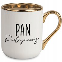 Kubek Elegant Idealny Biały Prezent Dla Pan Pielęgniarz Na Każdą Okazję Wz