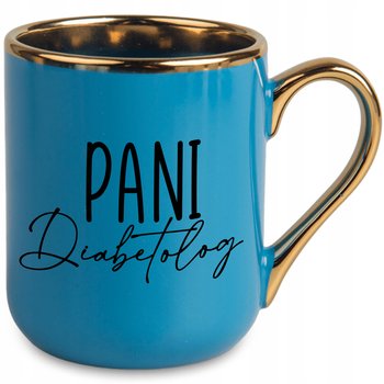 Kubek Elegant Niebieski Idealny Prezent Dla Pani Diabetolog Super Jakość Wz - StyleCouture