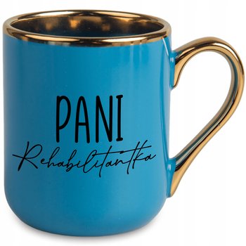 Kubek Elegant Niebieski Idealny Prezent Dla Pani Rehabilitantka Jakość Wz - StyleCouture