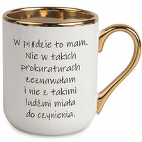 KUBEK ELEGANT PREZENT DLA KOLEŻANKI KOLEGI DO PRACY W PI#DZIE TO MAM WZORY