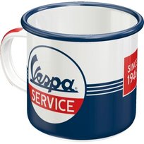 Kubek emaliowany 43214 Vespa-Service Nostalgic-Art Merchandising Nostalgic-Art Merchandising
