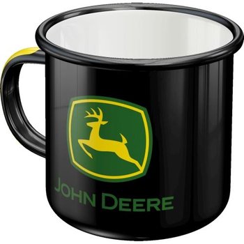 Kubek emaliowany John Deere, 360 ml - Nostalgic-Art Merchandising Gmb