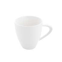 Kubek Florina Moss 320 ml porcelanowy ecru z dużym uchem minimalizm Florina