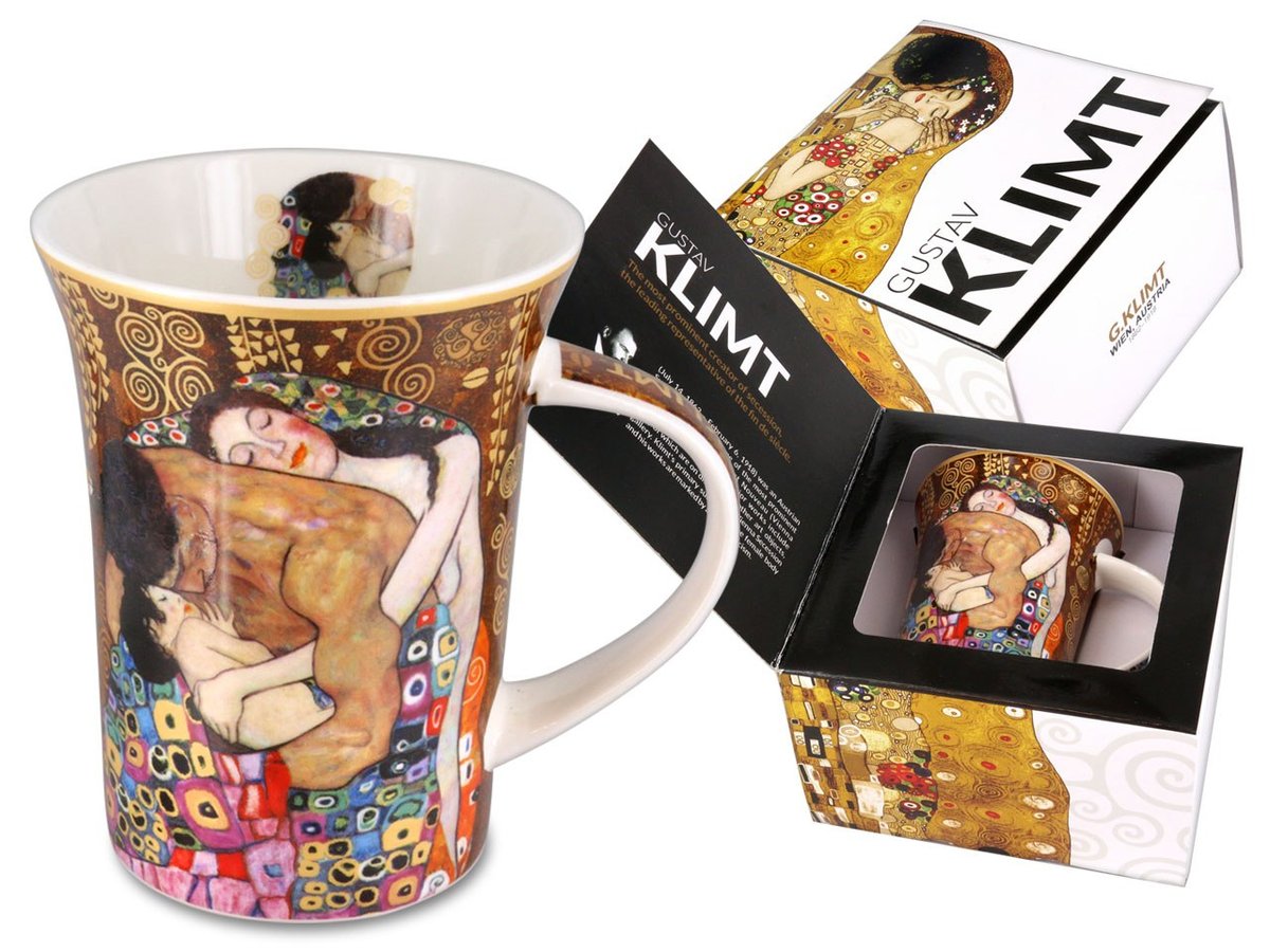 Zdjęcia - Kubek CARMANi  porcelanowy G. Klimt, Rodzina 350 ml, 